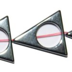 Hematite triángulo hueco 15*18
