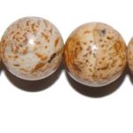 Jaspe Madera bola 6 mm.