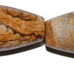 Jaspe Madera oliva 13*40 mm.