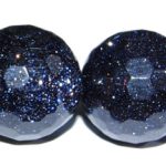 Aventurina Azul bola facetada 8 mm