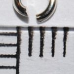Anilla redonda abierta 3,7 mm(100 unidades)