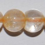 Citrino bola 4 mm.