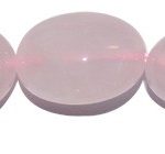 Cuarzo rosa oval 10*14 mm.
