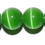 Ojo de Gato verde bola 8 mm.