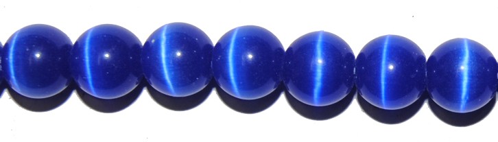 ps-1218-1218 Ojo de Gato azul oscuro bola 8 mm. - Imagen 1