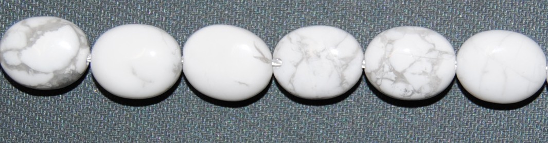 ps-1279-1279 Howlite oval 8*10 mm. - Imagen 1
