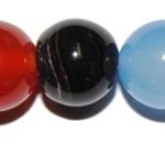 Ágata multicolor bola 10 mm.