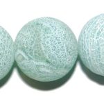 Ágata Verde envejecida bola 10 mm.