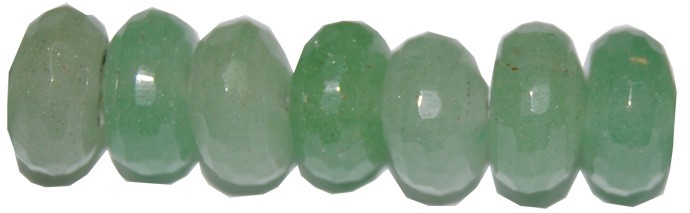 ps-134-134 Avent. verde rondel facetado 4*6 mm. - Imagen 1