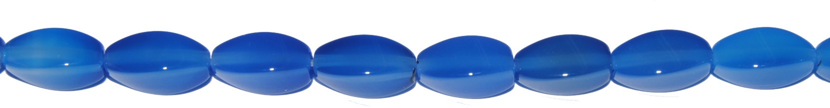 ps-1409-1409 Ágata Azul oval " S" 6*12 mm. - Imagen 1