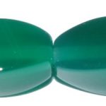 Ágata Verde oval "S" 8*12 mm.