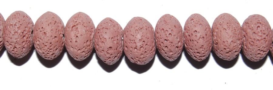 ps-1477-1477 Lava Rosa rondel 15*9 mm. - Imagen 1