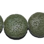 Lava Verde disco 20 mm.