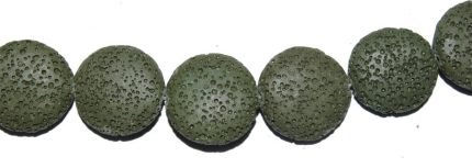Lava Verde disco 20 mm.