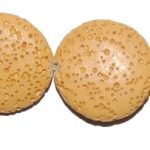 Lava Amarilla disco 20 mm.