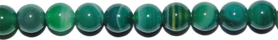 ps-1498-1498 Ágata Verde veteada bola 6 mm. - Imagen 1