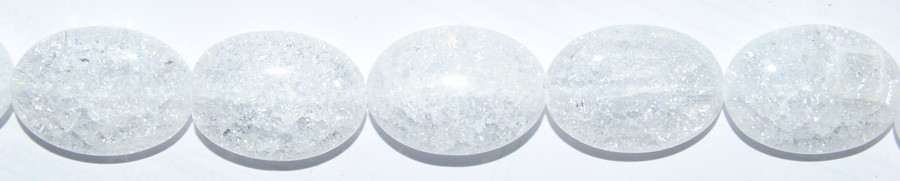 ps-1540-1540 Cristal de Roca oval "cracked" 18*24 mm. - Imagen 1
