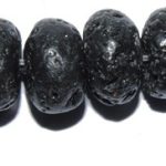 Lava rondel 5*10 mm