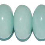 Amazonita abacus 6*10 mm.
