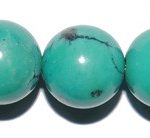 Turquesa Natural bola 8 mm.