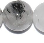 Cuarzo Turmalinado bola 10 mm.