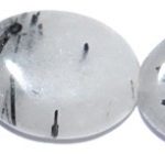 Cuarzo Turmalinado oval 12*16 mm.