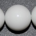 Onix blanco bola 6 mm.