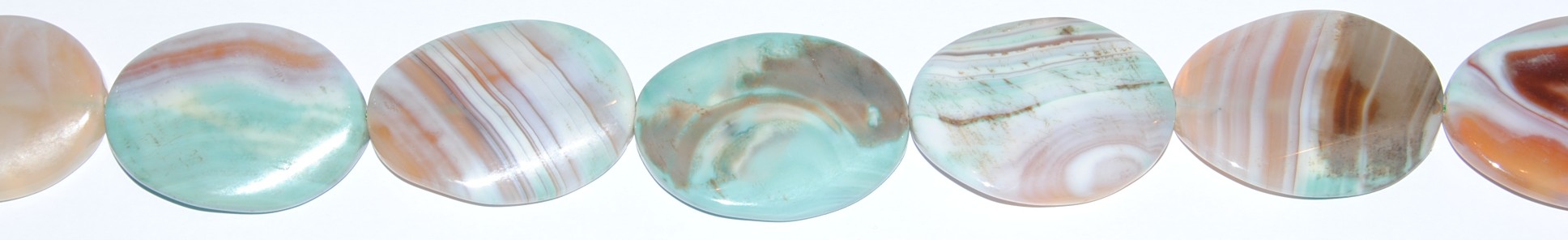 ps-1760-1760 Amazonita Impura oval "S" 20*30 mm. - Imagen 1