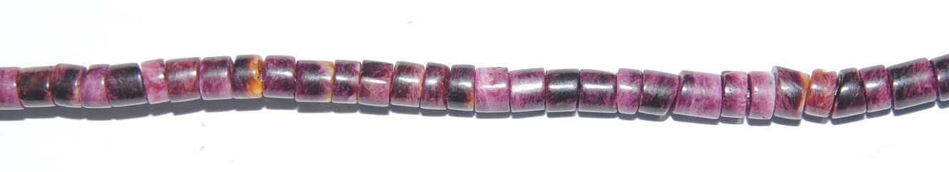 ps-1807-1807 Concha Spondylus Púrpura 4 mm(Tipo 2) - Imagen 1