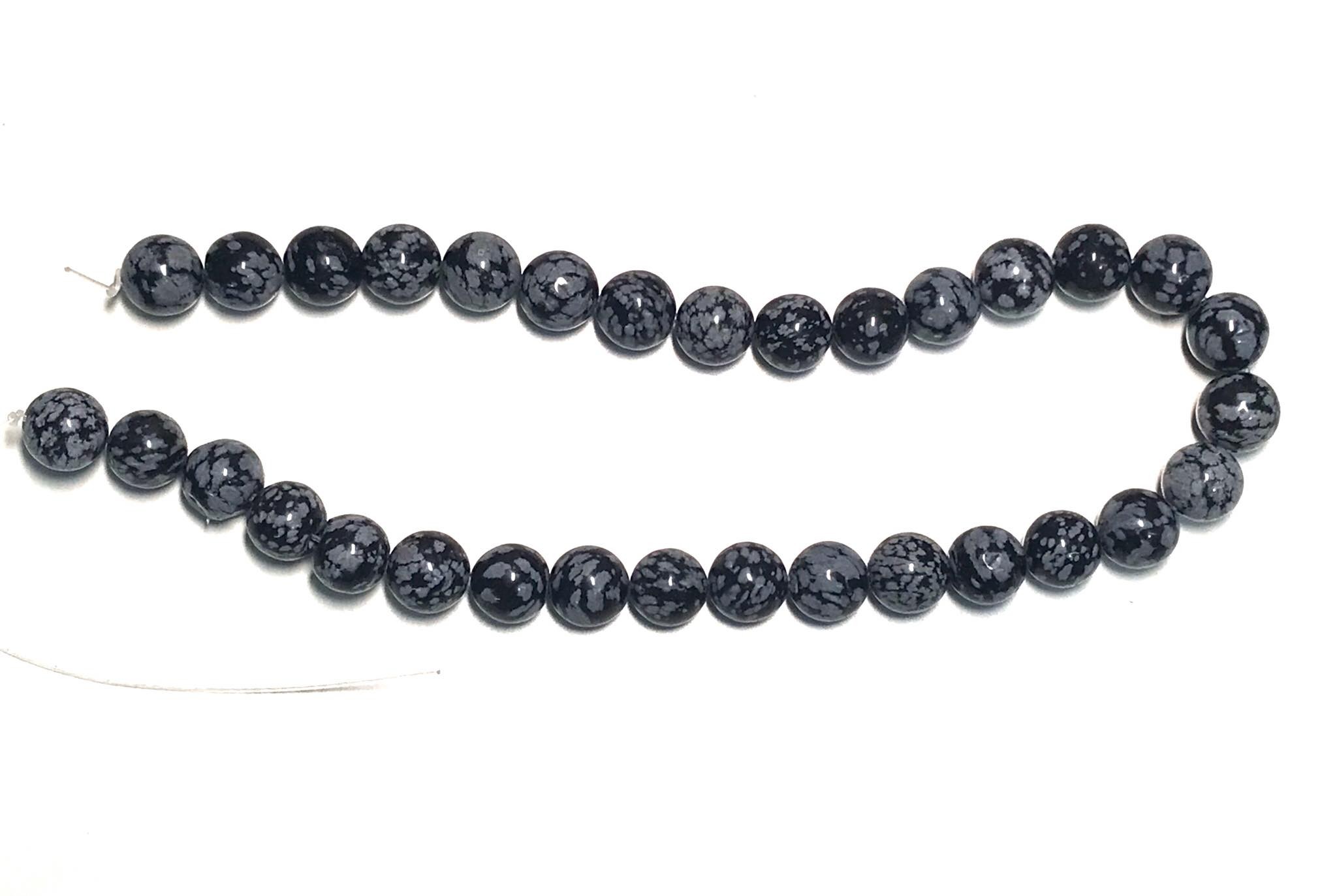 ps-1858-1858 Obsidiana Nevada bola 12 mm. - Imagen 1