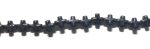 Hematite cruz 6 mm. - Imagen 2