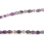 Fluorita Lila oliva 8*10 mm.