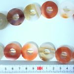 Cornalina donut 24 mm.