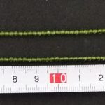 Circonita Verde bola facetada 2 mm.