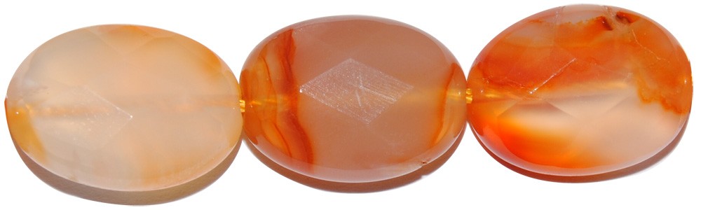 ps-198-198 Cornalina oval facetado 13*18 mm. - Imagen 1