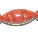 Coral Esponja oliva 8*16 mm.