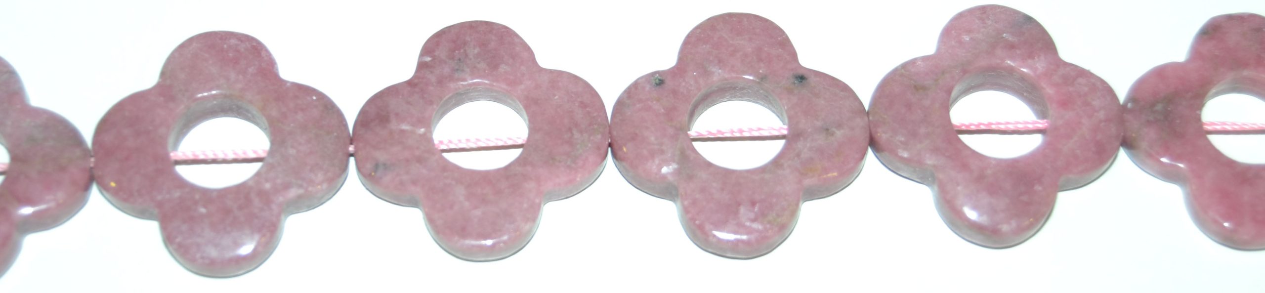 ps-2268-2268 Rodonita Flor 25 mm. - Imagen 1