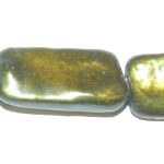 Perla Verde rectángulo 8*16 mm