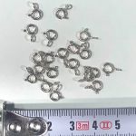 Reasa Plata de Ley 6 mm (20 uds.)