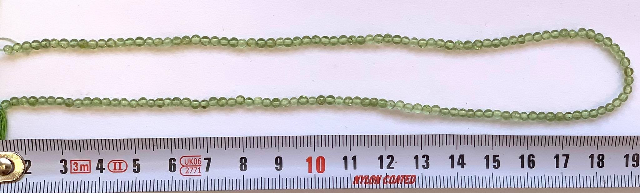 ps-2359-2359 Peridoto bola 3 mm - Imagen 1