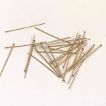 ALFILERES GF DE CABEZA PLANA 1PULGADA (2,54 CM)