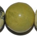 Turquesa amarilla(serp.) bola 4 mm.