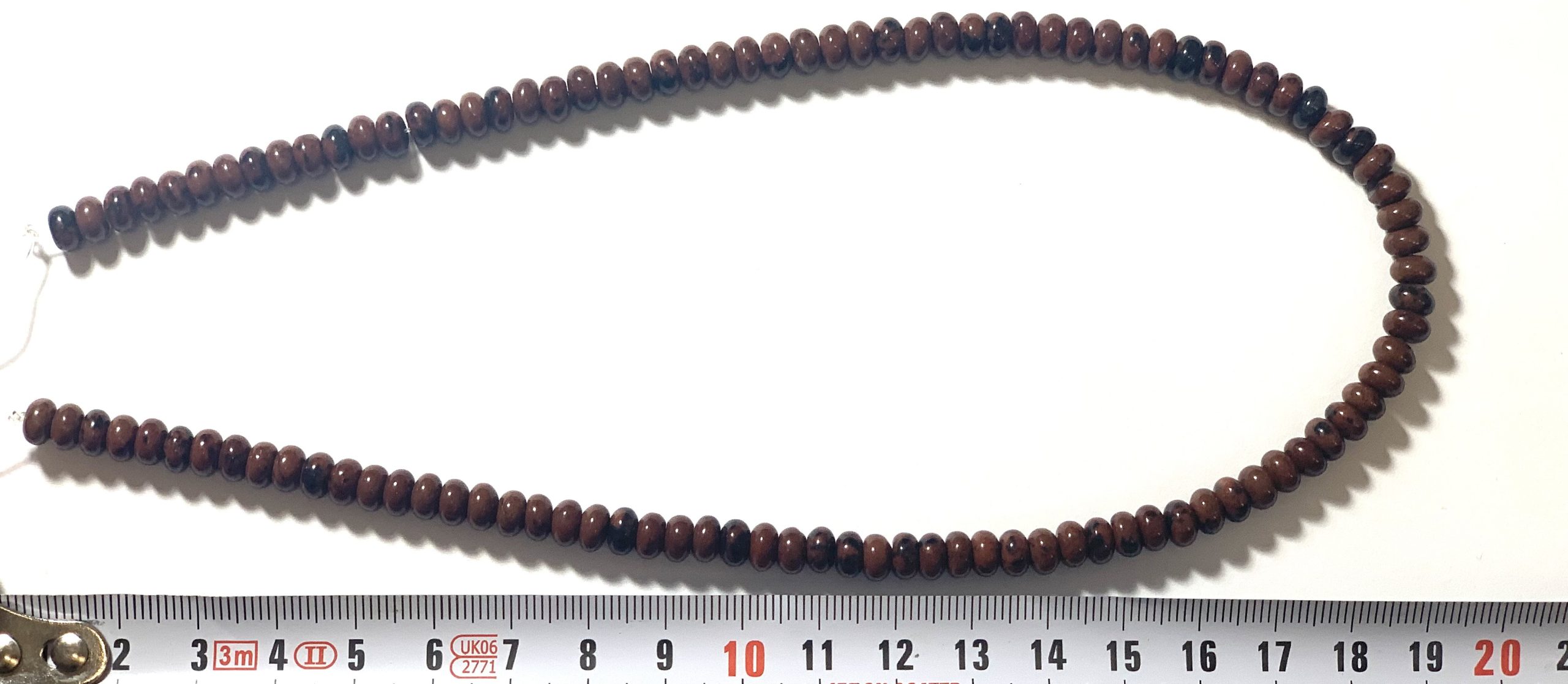 ps-2404-2404 Jaspe Sardo rondel 6 mm - Imagen 1