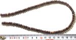 Jaspe Leopardo rondel facetado 6 mm