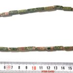 Jade Verde cuboide 12*4 mm