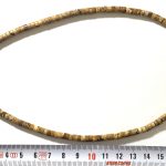 Rondel Jaspe Madera 3* 5 mm