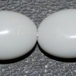 Onix blanco oval 10*14 mm