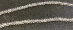 Cristal de Roca rondel 6 mm