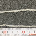 Piedra de Luna Rondel Facetado 2*3 mm