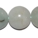 Aguamarina disco 12 mm.